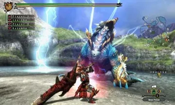 Monster Hunter 4G (Japan) screen shot game playing
